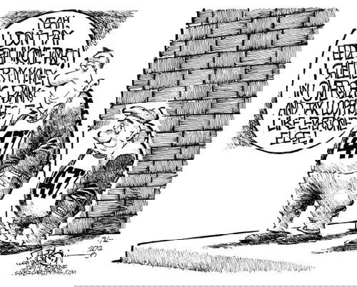 Mr. Fish's Cartoon