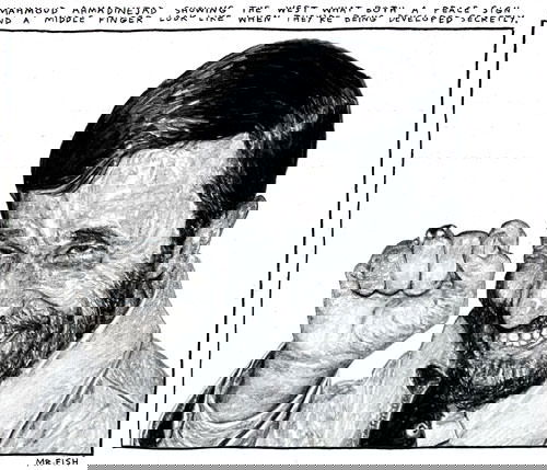 Ahmadinejad's Secret Signs