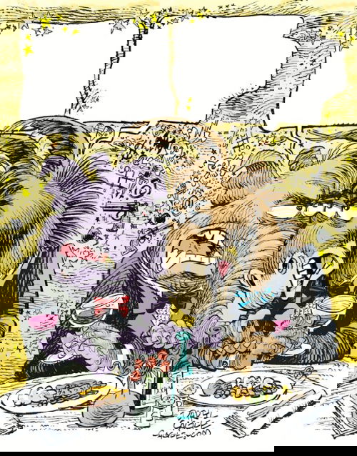 Mr. Fish's Cartoon
