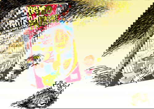 Mr. Fish's Cartoon
