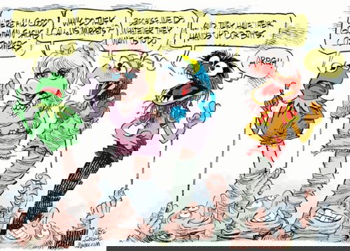 Mr. Fish's Cartoon