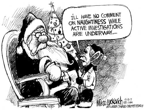 Bush and Santa