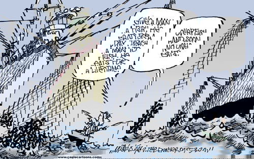 Mr. Fish's Cartoon
