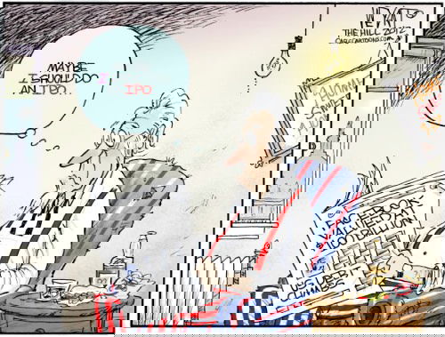 Mr. Fish's Cartoon