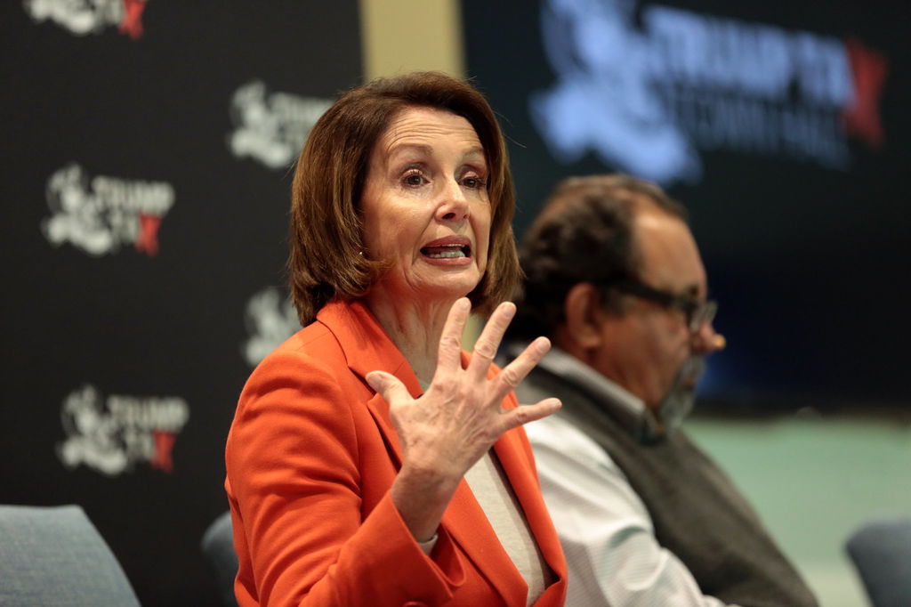 Speaker of the House Nancy Pelosi.