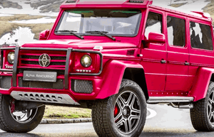 A luxury armored car.