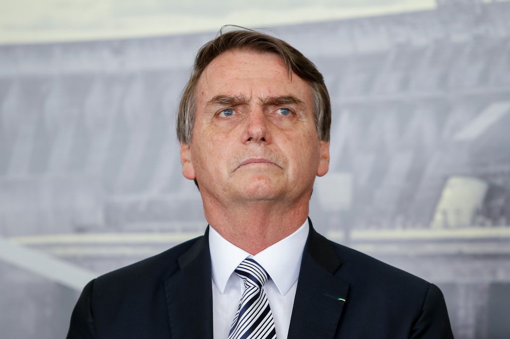Brazilian president Jair Bolsonaro.