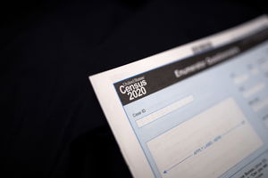 A 2020 Census form.