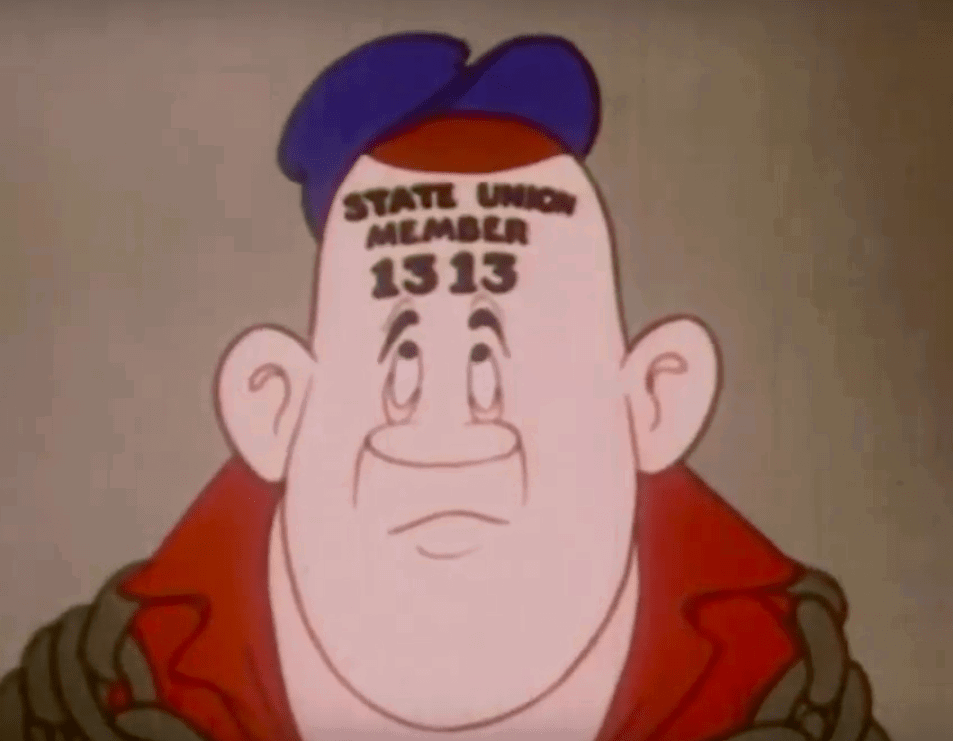 A propaganda cartoon from the Ad Council.