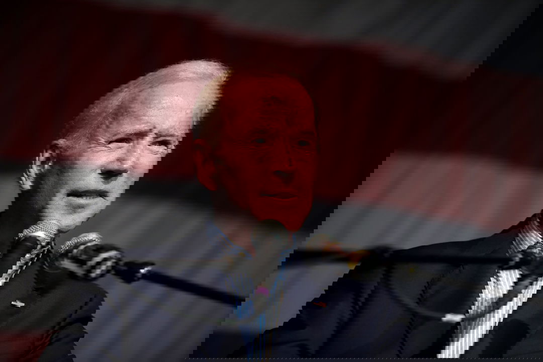 Joe Biden making a speech